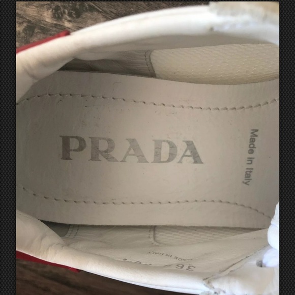 Prada Fabric and suede sneakers size 6.5 - Picture 5 of 6